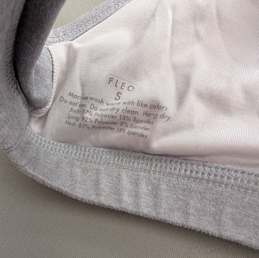 Fleo Light Gray Women's Bralette - Picture 4 of 4
